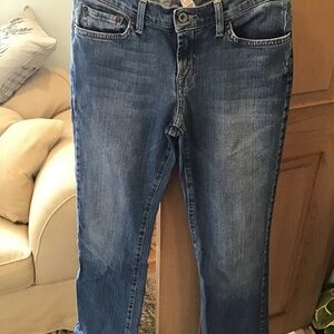 Women’s Lucky Brand, Mildly Distressed, Boot Cut Size 8 Jeans